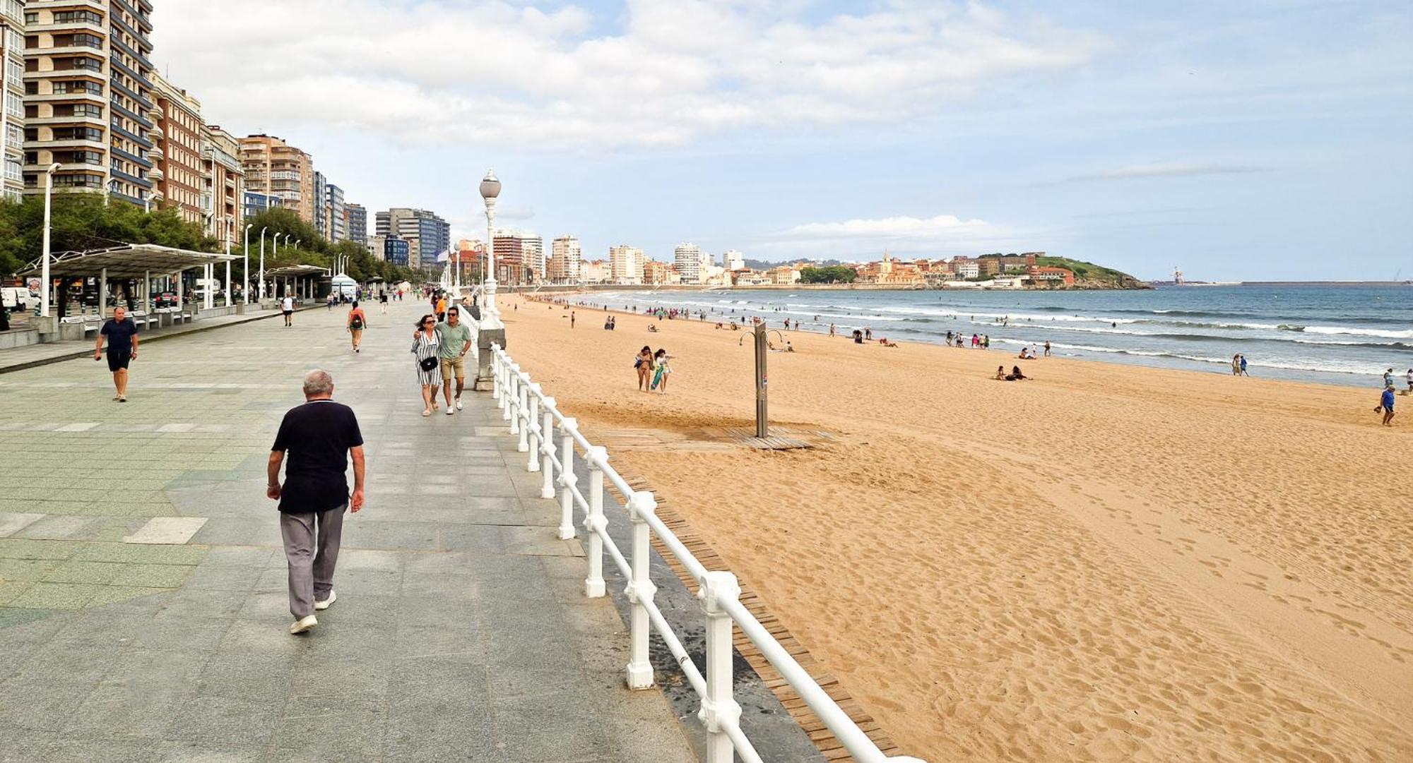 Espacio Moderno En Gijon Playa エクステリア 写真